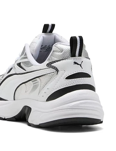 Жіночі кросівки PUMA Milenio tech_ з екошкіри білі(40262301) - фото 4 - Miraton