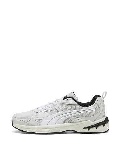 Мужские кроссовки PUMA Milenio tech 2000 из экокожи серые - фото 2 - Miraton