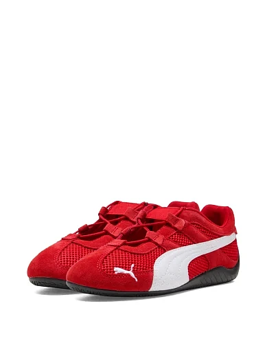 Жіночі кросівки PUMA Speedcat Go Wns замшеві червоні(40358902) - фото 4 - Miraton