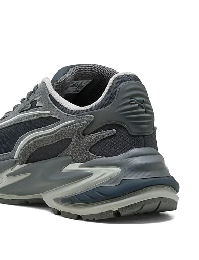 Мужские кроссовки PUMA RS Surge Hairy Suede замшевые серые - фото 4 - Miraton