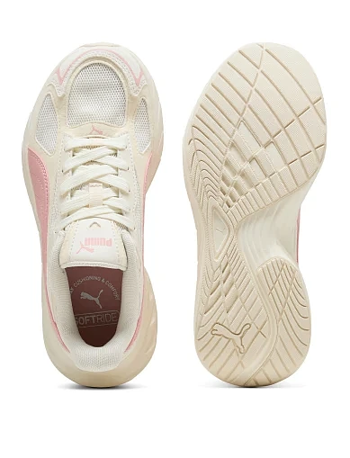 Женские кроссовки PUMA Hypnotic LS 2 замшевые молочного цвета - фото 2 - Miraton