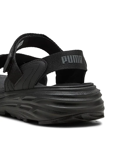 Жіночі сандалі PUMA Hypnotic Sandal LT текстильні чорні(40484401) - фото 6 - Miraton