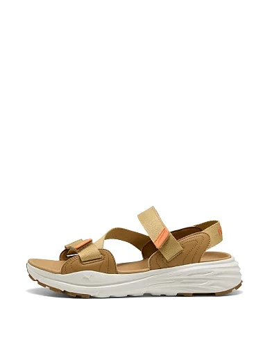 Жіночі сандалі PUMA Hypnotic Sandal LT текстильні бежеві(40484403) - фото 2 - Miraton