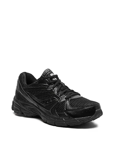 Мужские кроссовки Saucony RIDE MILLENNIUM из экокожи черные - фото 2 - Miraton