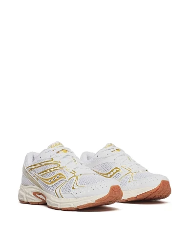 Жіночі кросівки Saucony RIDE MILLENNIUM з екошкіри молочного кольору(S70812-43) - фото 2 - Miraton