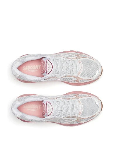 Жіночі кросівки Saucony GUIDE 7 з екошкіри білі(S70936-30) - фото 5 - Miraton