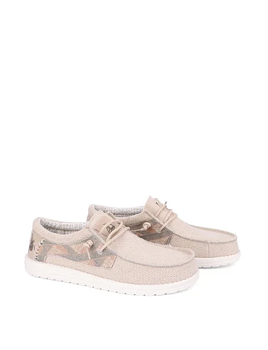 Чоловічі туфлі Hodaki CAPTAIN JUTE текстильні бежеві (CAPTAIN JUTE TURTLE LIGHT26) - фото 3 - Miraton