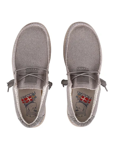 Чоловічі туфлі Hodaki CAPTAIN JUTE текстильні бежеві (CAPTAIN JUTE REGATTA KHAKI LIGHT26) - фото 4 - Miraton