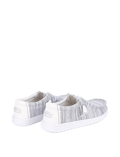 Чоловічі туфлі Hodaki CAPTAIN TIGHT текстильні сірі (CAPTAIN TIGHT SAIL26) - фото 4 - Miraton