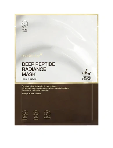 Маски для обличчя(Регенеруюча кремова маска з пептидами Deep Peptide) - фото 1 - Miraton