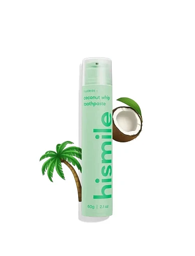 Зубна паста(Зубна паста зі смаком кокосу hismile Coconut Whip ) - фото 1 - Miraton