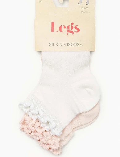 Шкарпетки Legs(G25 SOCKS SILK VISCOSE LOW ) - фото 7 - Miraton