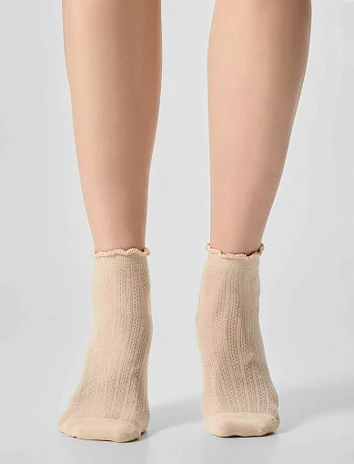 Шкарпетки Legs(G25 SOCKS SILK VISCOSE LOW ) - фото 3 - Miraton