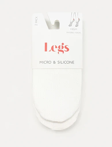Шкарпетки Legs(LEGS 747 SNEAKER  INVISIBLE MICRO WAFFLE) - фото 6 - Miraton
