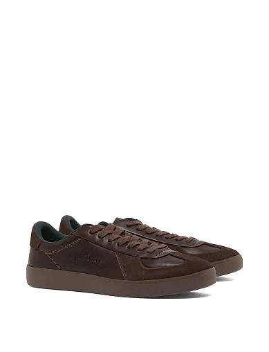 Жіночі кеди Lacoste BASESHOT сірі шкіряні (752SMA0046AQ5) - фото 3 - Miraton