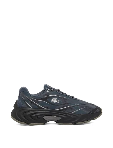 Чоловічі кросівки Lacoste SPINOR сині шкіряні (752SMA0096NB0) - фото 1 - Miraton