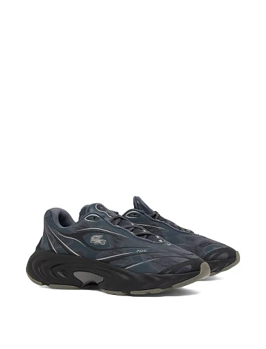 Чоловічі кросівки Lacoste SPINOR сині шкіряні (752SMA0096NB0) - фото 3 - Miraton