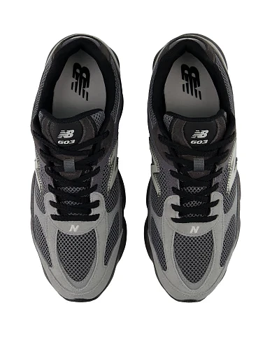 Чоловічі кросівки New Balance M6032DK чорні замшеві (M6032DK) - фото 3 - Miraton