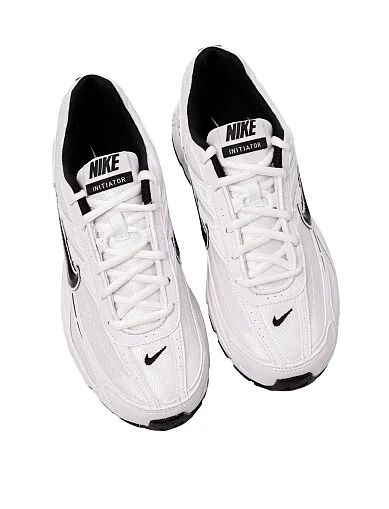 Чоловічі кросівки Nike INITIATOR сірі з екошкіри (394055-105) - фото 2 - Miraton
