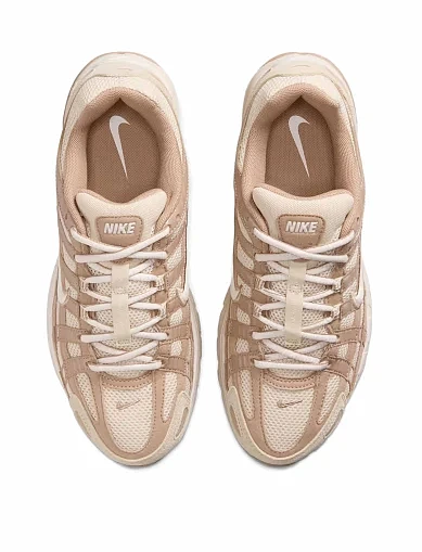 Женские кроссовки Nike P-6000 MM хаки текстильные - фото 3 - Miraton