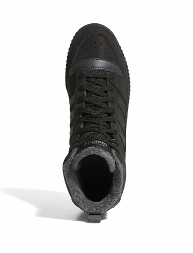 Чоловічі черевики Adidas BREAK START MID WINTERIZED чорні з екошкіри (IH5281) - фото 2 - Miraton