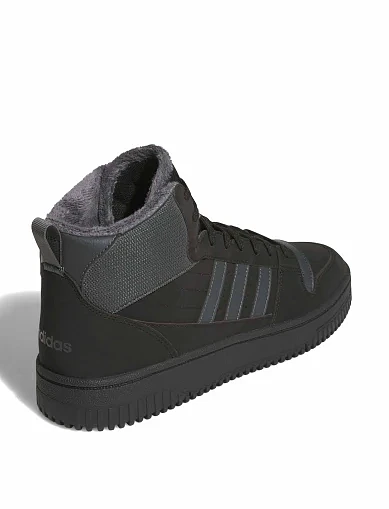 Чоловічі черевики Adidas BREAK START MID WINTERIZED чорні з екошкіри (IH5281) - фото 5 - Miraton
