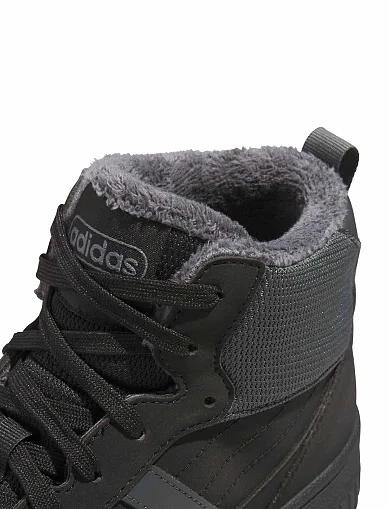 Чоловічі черевики Adidas BREAK START MID WINTERIZED чорні з екошкіри (IH5281) - фото 7 - Miraton