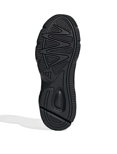Чоловічі кросівки Adidas TECHNOCHAOS 2000 чорні з екошкіри (KI4228) - фото 7 - Miraton