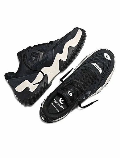 Жіночі кросівки Converse Converse Wave Motion Trainer чорні замшеві(A19128C) - фото 5 - Miraton