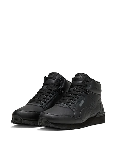 Жіночі черевики PUMA Shuffle Downtown Mid WTR синтетичні бежеві (40289301) - фото 3 - Miraton