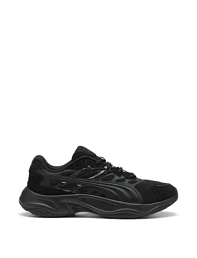 Мужские кроссовки PUMA INSPHERE черные текстильные - фото 1 - Miraton