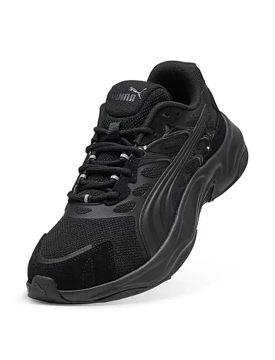 Мужские кроссовки PUMA INSPHERE черные текстильные - фото 5 - Miraton