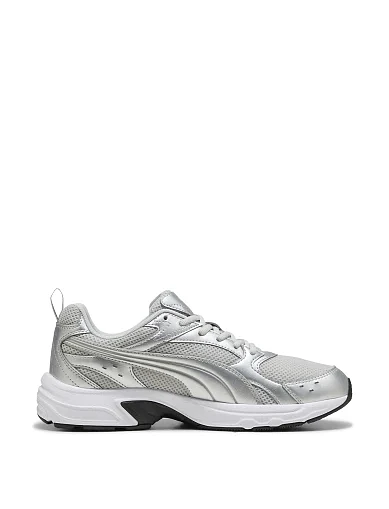 Жіночі кросівки PUMA Milenio Tech LT срібні текстильні(40679105) - фото 1 - Miraton