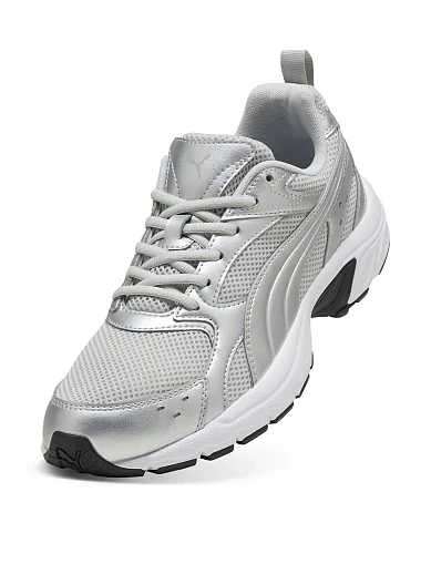 Жіночі кросівки PUMA Milenio Tech LT срібні текстильні(40679105) - фото 5 - Miraton