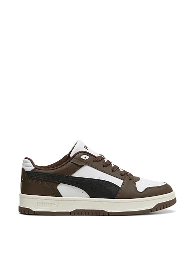 Женские кеды PUMA Rebound Slam Lo коричневые синтетические - фото 1 - Miraton