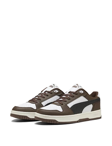 Женские кеды PUMA Rebound Slam Lo коричневые синтетические - фото 2 - Miraton
