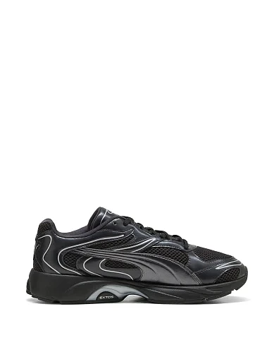 Мужские кроссовки PUMA Extos черные текстильные - фото 1 - Miraton