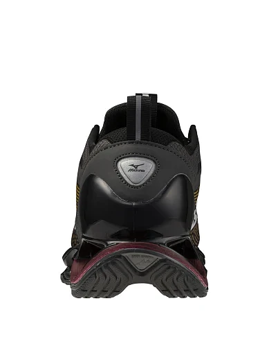 Чоловічі кросівки Mizuno WAVE PROPHECY LS синтетичні коричневі (D1GA260H04) - фото 4 - Miraton