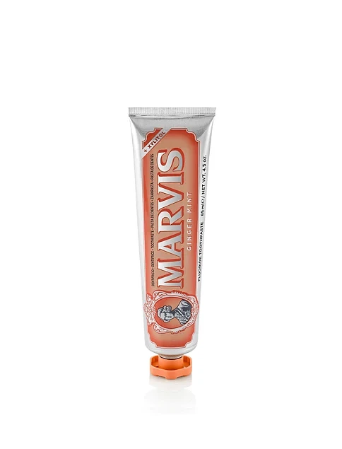 Зубна Паста Marvis Ginger Mint Імбир-М'ята+ Ксилітол, 85мл - фото 1 - Miraton