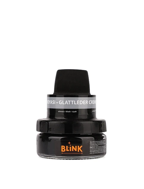 Крем для взуття з аплікатором, чорний - фото 1 - Miraton