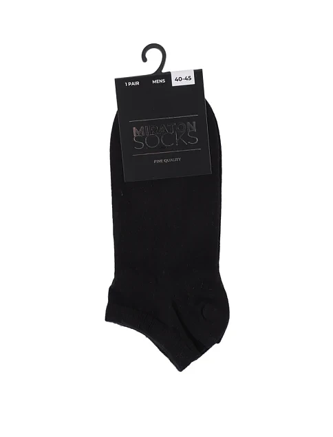 Мужские носки MIRATON бамбуковые черные - фото 1 - Miraton