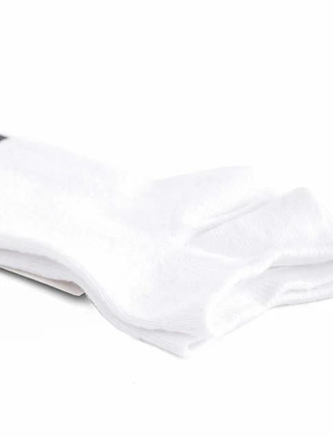 Женские носки MIRATON хлопковые белые - фото 2 - Miraton