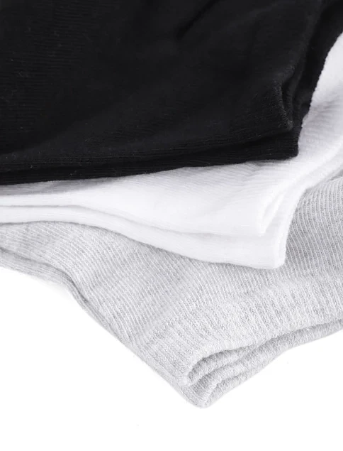 Женские носки MIRATON хлопковые белые - фото 2 - Miraton