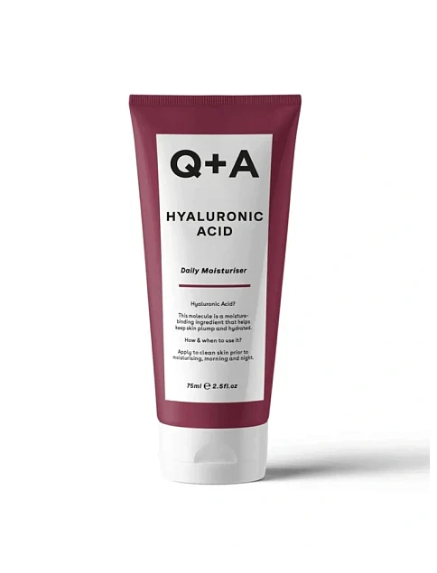 Увлажняющий крем с гиалуроновой кислотой Q+A Hyaluronic Acid Daily Moisturiser, 75 мл - фото 1 - Miraton