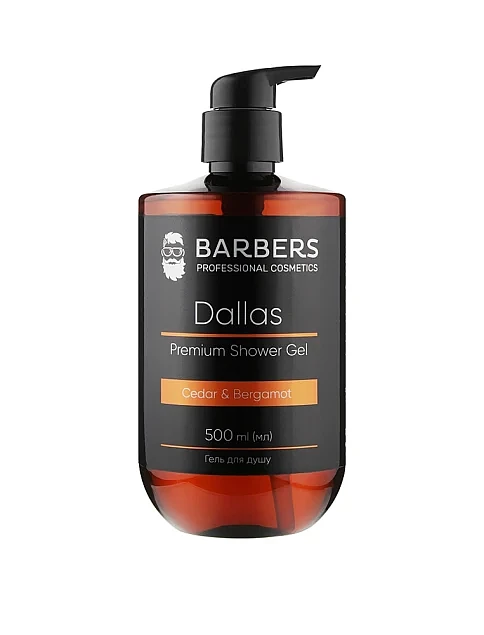 Гель для душа Barbers Dallas 500 мл - фото 1 - Miraton