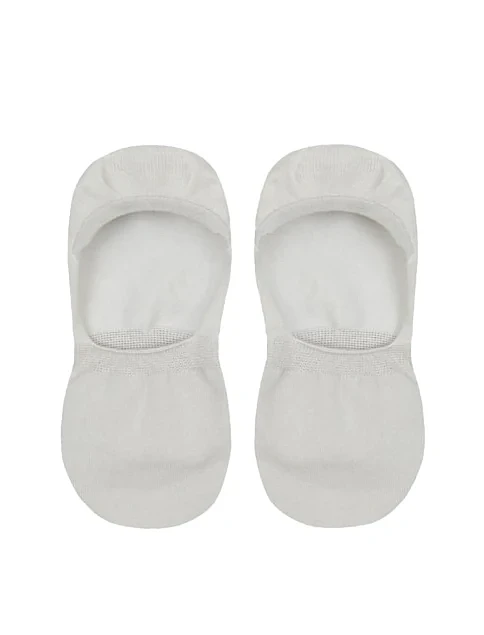 Женские следы Legs SNEAKER COTTON HIGH серые, 2 пары - фото 1 - Miraton