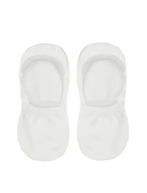 Женские следы Legs SNEAKER COTTON HIGH молочные, 2 пары - фото 1 - Miraton