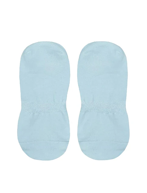 Женские следы Legs SNEAKER COTTON HIGH голубые, 2 пары - фото 2 - Miraton