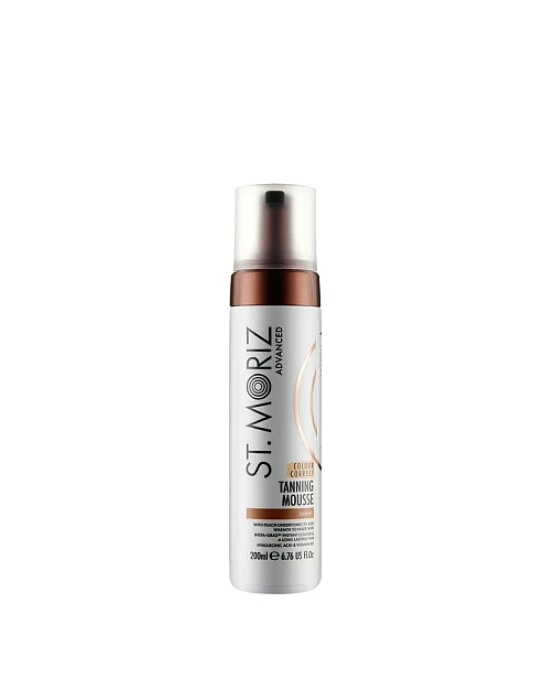Автобронзат-мусс для светлой кожи St Moriz Advanced Colour Correcting Mousse Light 200 мл - фото 1 - Miraton