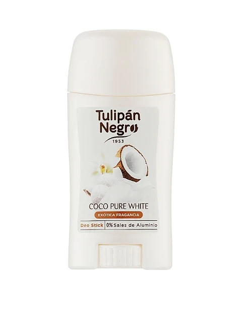 Дезодорант стік TULIPAN NEGRO GOURMAND Білий кокос, 50 мл - фото 1 - Miraton